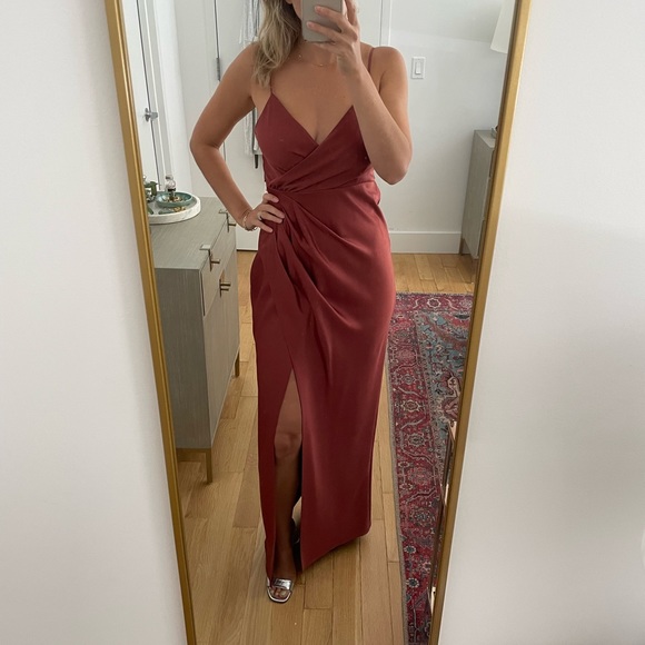 BHLDN Freya Dress in Cinnamon - Picture 3 of 5